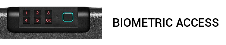 BILLCONCH Biometric Gun Safe With Biometric Access